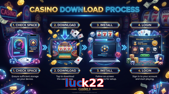 Game list for Luck22 download section